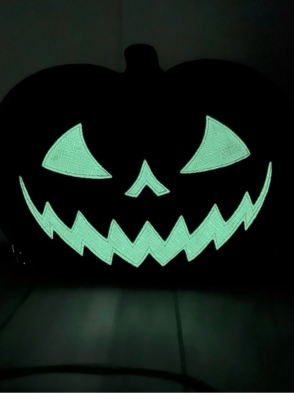 🖤🎃 Mad Engine ADORABLE Glow In the Dark Black Pumpkin Crossbody 🎃🖤